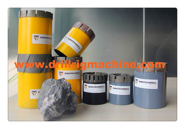 Metal Alloy Matrix Diamonds Drill Bits , Borehole Drilling Core Bore Drill Bits