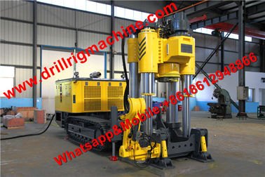 Diesel Crawler Raise Boring Machine With DI-22 Thread And High Torque Capacity